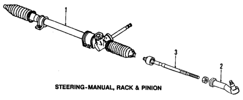 Steering Gear & Linkage for 1993 Mazda Miata #2