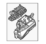 B62S66760 - Electrical: Fuse And Relay Center for Mazda Image