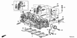 15810R1AA01 - Engine: VALVE ASSY., SPOOL for Honda Image image