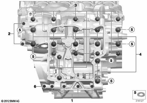 Engine Block for 2014 BMW-Motorrad S 1000 XR #1