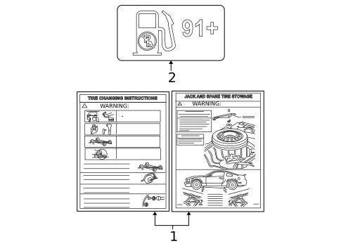 Information Labels for 2007 Ford Mustang #0