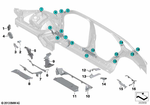 41117159145 - Bodywork: Moulded Part F Wheel Housing Supp.,Front for BMW Image