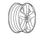 9597379 - Suspension: Wheel, Alloy for Pontiac: G6 Image