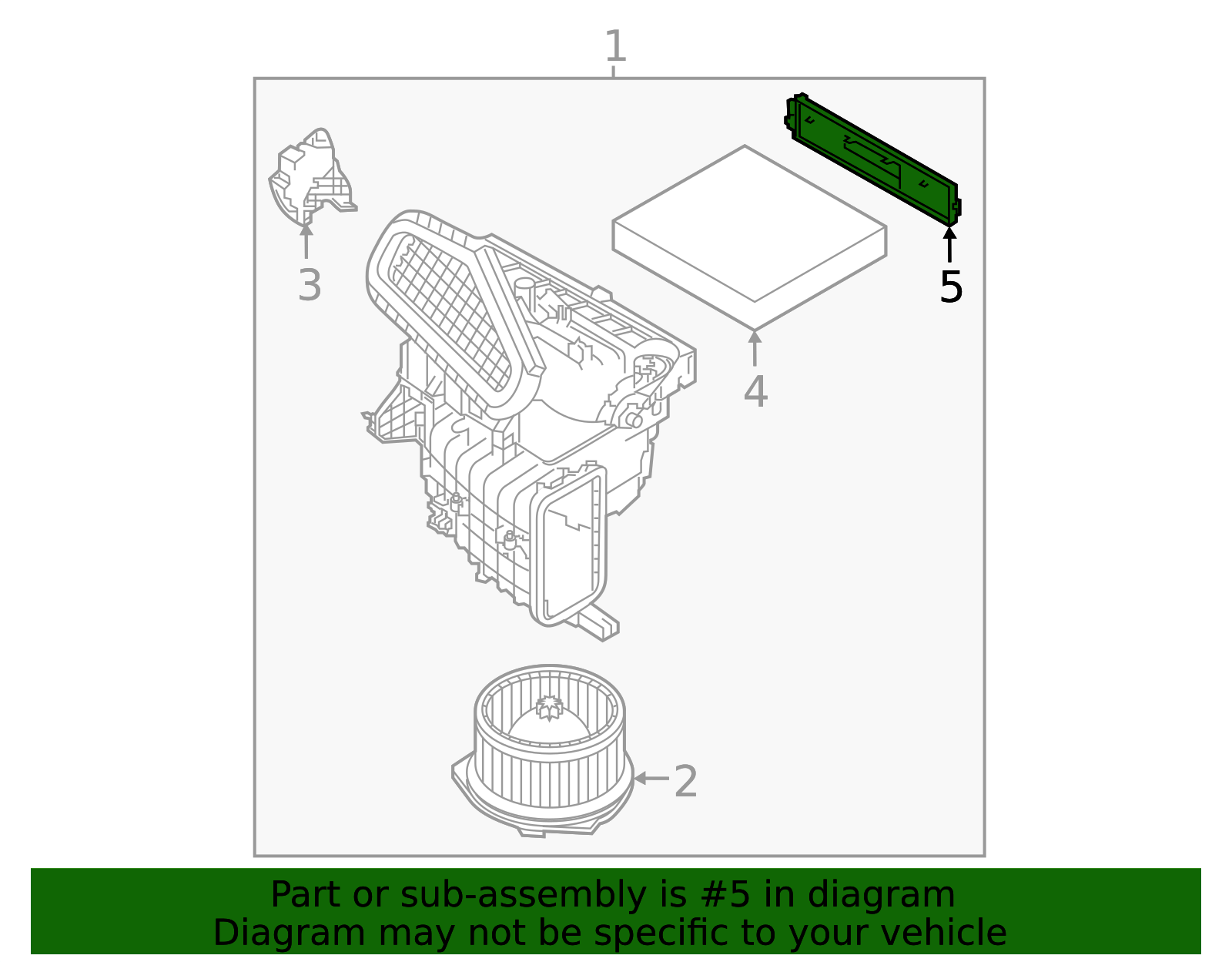 27276-5NA0A - Filter Cover 2019-2025 Nissan Altima | Official Nissan ...