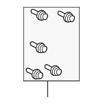 957010601004 - Body: Regulator Bolt for Honda: Insight Image