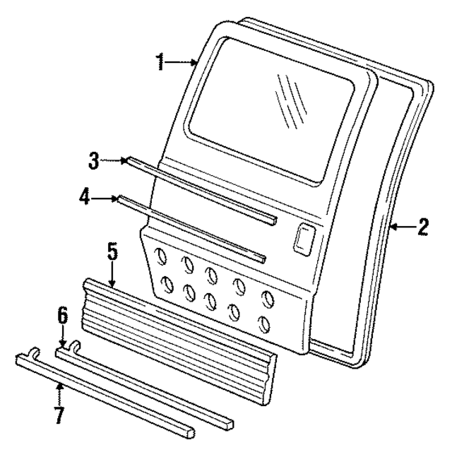 4520418 - Body: Door Shell for Mopar Image