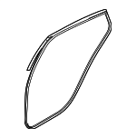 83130M7000 - Body: Door Weather-strip for Kia: Forte Image