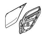 77004M7000 - Body: Door Shell for Kia: Forte Image