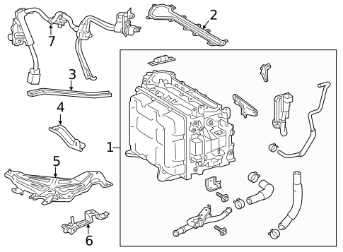 Electrical Components for 2015 Toyota Highlander #1
