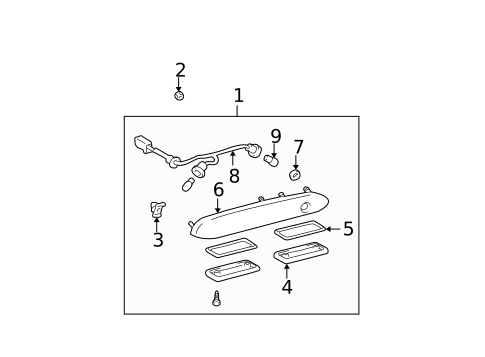 Bulbs - Chassis for 2003 Toyota Sienna #5