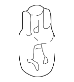 34901SB0671 - Electrical: License Lmp Bulb for Honda: Accord, Civic, CR-V, CR-Z, Crosstour, CRX, Element, Fit, Insight, Odyssey, Pilot, Prelude Image