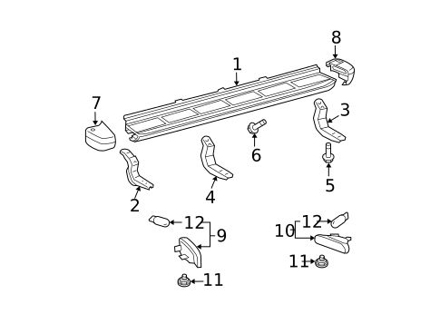 Running Board for 2009 Toyota 4Runner #0