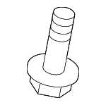 865793K000 - Body: Side Retainer Screw for Hyundai Image