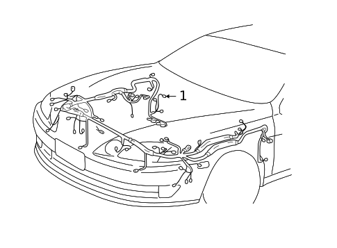 Wiring Harness for 2000 Nissan Sentra #0