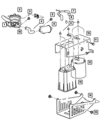 53013376AB - Emission Systems: Leak Detection Pump Filter for Mopar Image