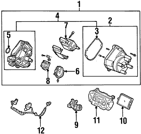 Ignition System for 1998 Acura CL #1