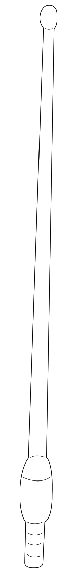 8630948020 - Electrical: Radio Antenna Mast for Toyota Image