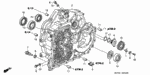 21101RG0A00 - Transmission - Automatic: PLATE, BEARING SETTING for Honda Image