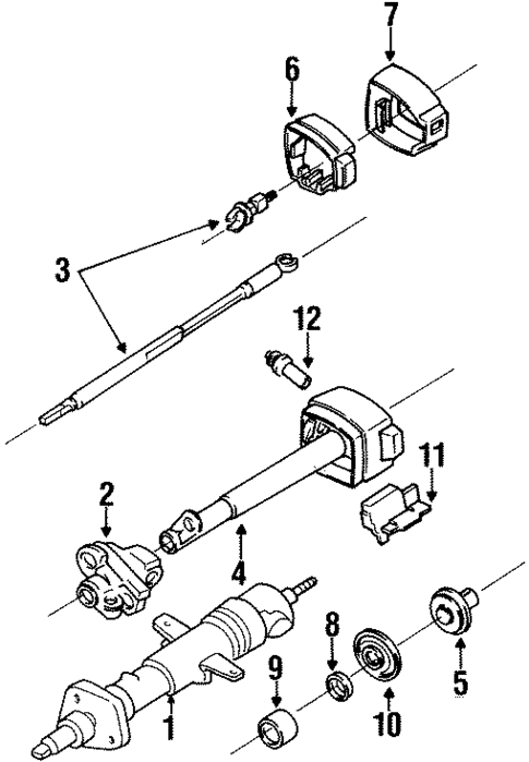 Ignition Lock for 1989 Chevrolet Beretta #0