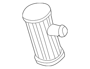 8D0906321 - Emission System: Evaporative Emissions System Leak Detection Pump Filter for Audi Image