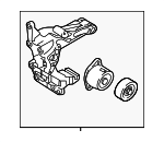 252802GGC4 - Cooling System: Belt Tensioner for Kia: Optima, Sorento, Sportage Image