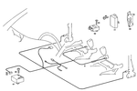 1265407934 - Electrical System: Wiring Harness for Mercedes-Benz: 380SE, 380SEL Image