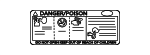 LR140211 - Body: Battery Label for Land-Rover Image image