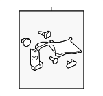 96834855 - Body: Quarter Trim Panel for Saturn: Vue Image