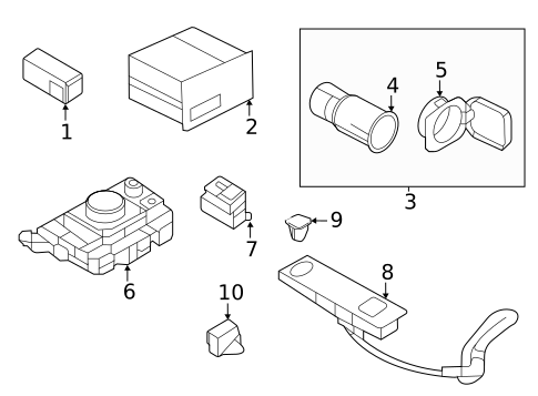 Center Console for 2019 Mazda CX-5 #1
