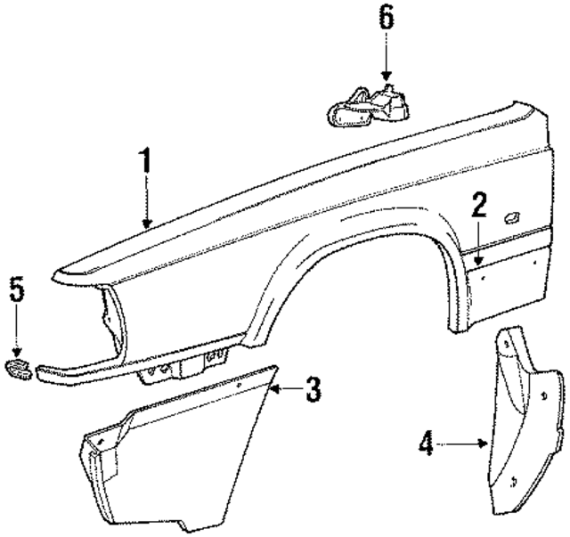 3406551 - : Fender for Volvo Image