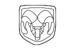 7415A004 - Body: Bumper Cover Emblem for Dodge: Stratus Image