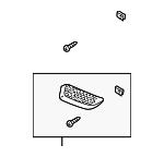 MN133278 - Body: Grille for Dodge: Stratus Image