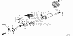 934040601005 - Electrical/Exhaust/Heater/Fuel: BOLT-WASHER (6X10) for Honda Image image