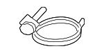 PAB253725C - Exhaust: Exhaust Manifold Clamp for Porsche Image