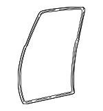6233104010 - Body: Door Weather-strip for Toyota Image
