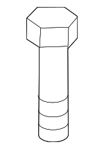 1140308166B - Body: Spare Carrier Bolt for Kia: Optima, Seltos, Sorento, Soul, Sportage, Telluride Image