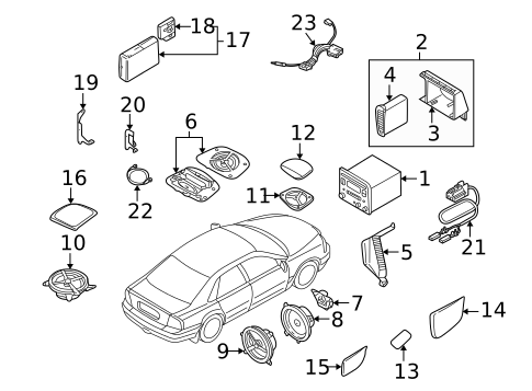 Sound System for 2006 Volvo S60 #0