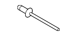 30640780 - Body: Mount Kit Rivet for Volvo Image