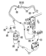 68049091AA - Air Conditioners and Heaters: A/c Line Valve Core for Chrysler: 200, Sebring | Dodge: Avenger, Caliber | Jeep: Compass, Patriot Image