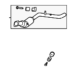 LR054600 - Exhaust: Converter &amp; Pipe for Land-Rover Image