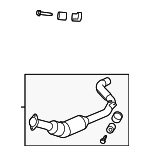 LR054599 - Exhaust: Catalytic Converter for Land-Rover Image
