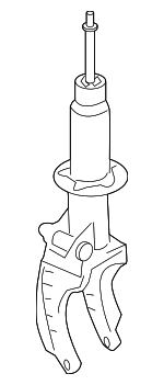 7P6413031AC - : Suspension Shock Absorber for Volkswagen: Touareg Image