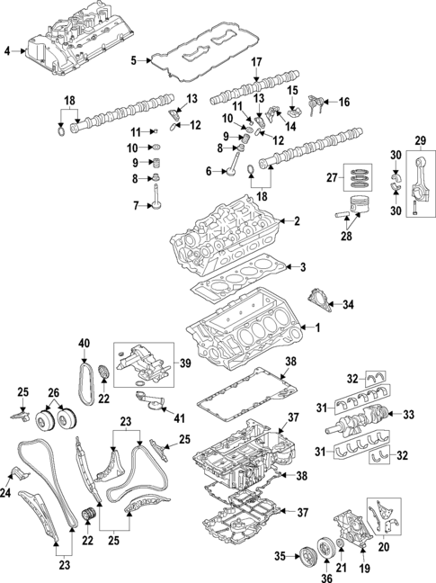 Oil Pump for 2024 BMW X6 #1