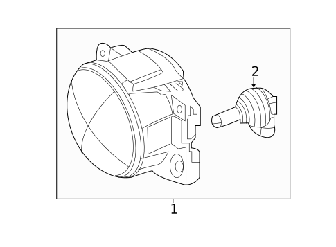 Bulbs - Chassis for 2024 Jeep Compass #1