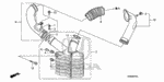 17115PWA000 - Electrical/Exhaust/Heater/Fuel: RUBBER, ENGINE COVER MOUNTING for Honda Image