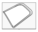 32314876 - : Quarter Glass for Volvo Image