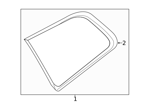 Glass & Hardware for 2019 Volvo XC60 #0