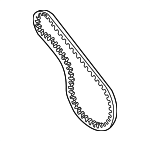 2335638020 - : Timing Belt for Kia Image