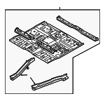 ZZDA53600A - Body: Floor Pan Assembly for Mazda: Tribute Image