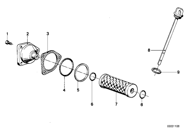 11421338600 - : Gasket Asbestos Free for BMW-Motorrad Image